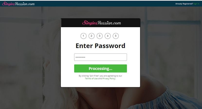 singles russian registration